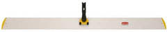 Rubbermaid - 48.1" Long x 3-1/2" Wide Aluminum Dust Mop Frame - Yellow, Quick Connect - Caliber Tooling