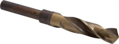 Hertel - 23/32" Drill, 118° Point, Cobalt Silver Deming & Reduced Shank Drill Bit - Caliber Tooling