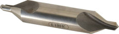 Hertel - #7 Plain Cut 60° Incl Angle High Speed Steel Combo Drill & Countersink - Caliber Tooling