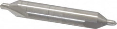 Hertel - #4 Plain Cut 60° Incl Angle Solid Carbide Combo Drill & Countersink - Caliber Tooling