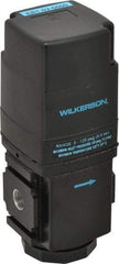 Wilkerson - 1/4 NPT Port, 165 CFM, Aluminum Electronic Regulator - 0 to 125 psi Range, 150 Max psi Supply Pressure, 2.35" Wide x 6.31" High - Caliber Tooling