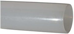 Made in USA - 2" ID x 2-1/4" OD, 1/8" Wall Thickness, Cut to Length (100' Standard Length) LLDPE Tube - Natural, 63 Max psi, 44 Shore D Hardness - Caliber Tooling