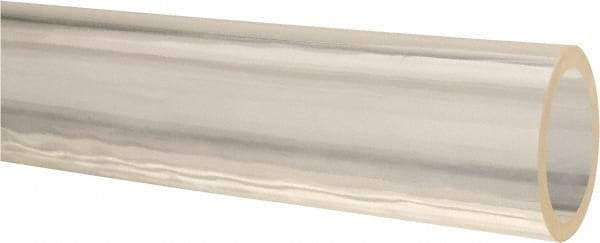 Made in USA - 7/8" ID x 1-1/8" OD, 1/8" Wall Thickness, Cut to Length (50' Standard Length) Ester Urethane Tube - Natural, 45 Max psi, 85 Shore A Hardness - Caliber Tooling