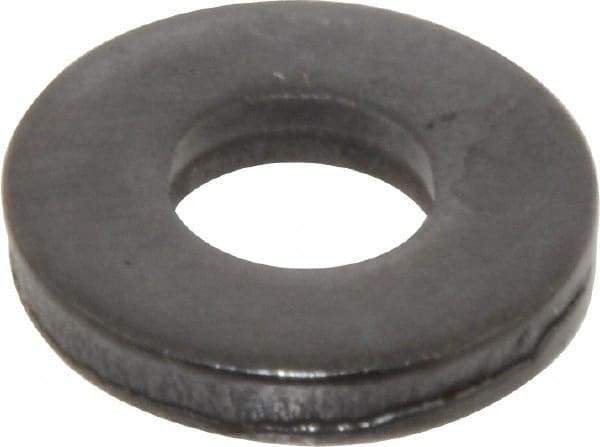 Gibraltar - 5/16" Screw, Grade 1010 Case Hardened Steel Standard Flat Washer - 11/32" ID x 3/4" OD, 1/8" Thick, Black Oxide Finish - Caliber Tooling