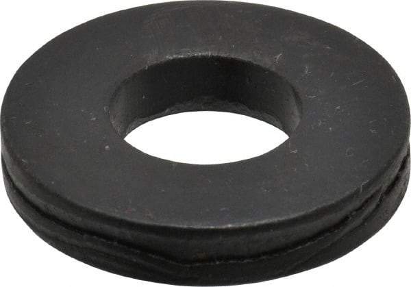 Gibraltar - 7/16" Screw, Grade 1010 Case Hardened Steel Standard Flat Washer - 15/32" ID x 1" OD, 3/16" Thick, Black Oxide Finish - Caliber Tooling