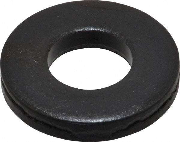 Gibraltar - 1/2" Screw, Grade 1010 Case Hardened Steel Standard Flat Washer - 17/32" ID x 1-1/8" OD, 3/16" Thick, Black Oxide Finish - Caliber Tooling