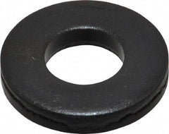 Gibraltar - 1/2" Screw, Grade 1010 Case Hardened Steel Standard Flat Washer - 17/32" ID x 1-1/8" OD, 3/16" Thick, Black Oxide Finish - Caliber Tooling