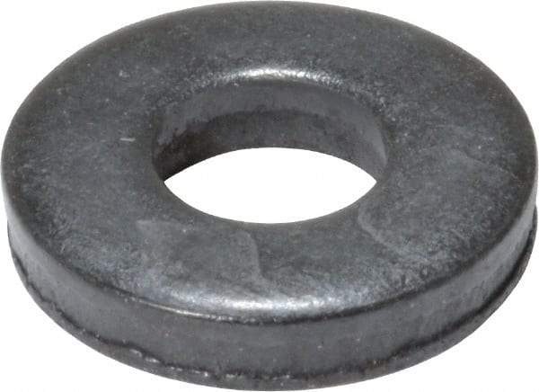 Gibraltar - M6 Screw, Grade 1010 Case Hardened Steel Standard Flat Washer - 7mm ID x 16mm OD, 3mm Thick, Black Oxide Finish - Caliber Tooling