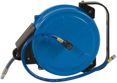 PRO-SOURCE - 40' Spring Retractable Hose Reel - 300 psi, Hose Included - Caliber Tooling