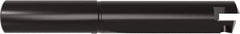 Allied Machine and Engineering - Series B, 1-1/4 to 1-3/4" Diam, 1-1/2" Diam Straight Shank, Straight Flute Spade Drill - 8-1/8" Max Depth, 8-23/32" Body Length, 11-5/8" OAL, Standard Length, Through Coolant - Caliber Tooling