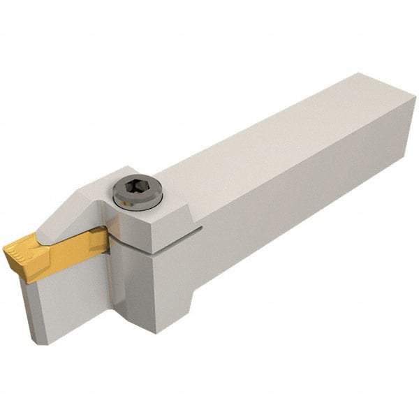 Iscar - GHD, External, Right Hand, 1.44" Max Depth of Cut, 0.275 to 0.327" Groove Width, Indexable Grooving Tool Holder - GD.., GI.. Insert Compatibility, 1-1/2" Shank Height, 1-1/2" Shank Width, 8" OAL - Caliber Tooling