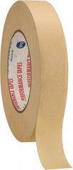 Intertape - 1" Wide x 60 Yd Long White Paper Masking Tape - Series PG24, 7.2 mil Thick, 26 In/Lb Tensile Strength - Caliber Tooling