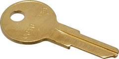 Made in USA - Chicago Key Blank - Brass - Caliber Tooling