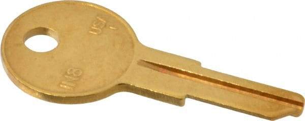 Made in USA - Ilco Key Blank - Brass - Caliber Tooling