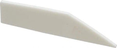 Noga - Bi-Directional Ceramic Deburring Scraper Blade - Round Blade Cross Section, Use on Straight Edge Surfaces - Caliber Tooling