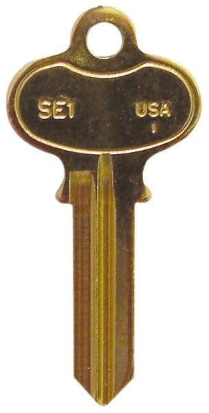 Made in USA - Key Blanks Type: Segal Material: Brass - Caliber Tooling