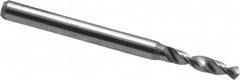 Hertel - #39, 130° Drill Point, 1/8" Shank Diam, Fast Spiral Circuit Board Drill Bit - Caliber Tooling