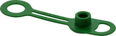 Trico - 1/8 NPT Grease Fitting Cap - Green, 10 Pieces - Caliber Tooling