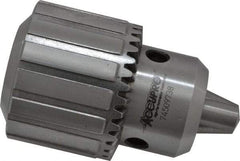 Accupro - 1/2-20, 1/32 to 5/8" Capacity, Threaded Mount Drill Chuck - Keyed, 57mm Sleeve Diam, 77mm Open Length - Exact Industrial Supply