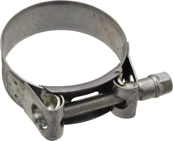 Mikalor - 2-1/4" Hose, 0.78" Wide x 0.04" Thick, T-Bolt Hose Clamp - 2.17 to 2.32" Diam, Stainless Steel Band, Housing & Zinc Plated Screw - Caliber Tooling