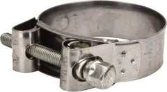 Mikalor - 2-3/4" Hose, 0.98" Wide x 0.04" Thick, T-Bolt Hose Clamp - 2.68 to 2.87" Diam, Stainless Steel Band, Housing & Zinc Plated Screw - Caliber Tooling