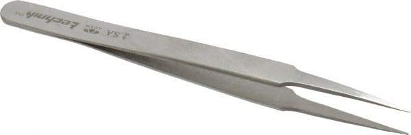 Aven - 4-3/4" OAL 2-SA Precision Tweezers - Stainless Steel, 2-SA Pattern - Caliber Tooling