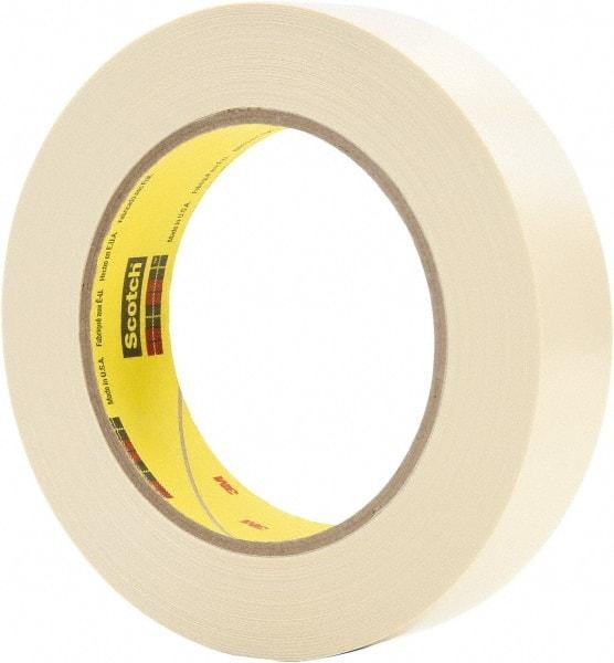 3M - 1" x 36 Yds Tan Electroplating Tape - 7.1 mil, Rubber Adhesive - Caliber Tooling