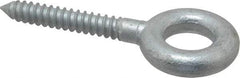 Gibraltar - 5/8, Hot Galvanized Finish, Forged Steel Forged Eye Bolt - 2-1/2" Thread Length, 1-1/4" ID, 4" Shank Length - Caliber Tooling