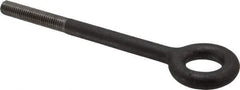 Gibraltar - 2,400 Lb Capacity, Steel, 1/2-13 Thread, Lifting Eye Bolt - Partially Threaded, 6" Shank, 2-1/2" Thread Length, No Shoulder - Caliber Tooling