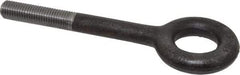 Gibraltar - 5,000 Lb Capacity, Steel, 3/4-10 Thread, Lifting Eye Bolt - Partially Threaded, 6" Shank, 2-1/2" Thread Length, No Shoulder - Caliber Tooling