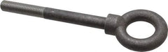 Gibraltar - 4,000 Lb Capacity, Steel, 5/8-11 Thread, Lifting Eye Bolt - Partially Threaded, 6" Shank, 2-1/2" Thread Length, Shoulder - Caliber Tooling