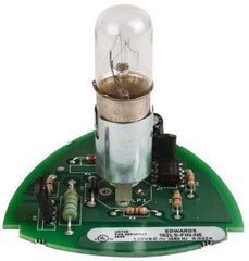 Edwards Signaling - Incandescent Lamp, Clear, Flashing, Stackable Tower Light Module - 120 VAC, 0.08 Amp, IP54, IP65 Ingress Rating, 3R, 4X NEMA Rated, Panel Mount, Pipe Mount - Caliber Tooling