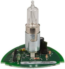 Edwards Signaling - Halogen Lamp, Clear, Flashing, Stackable Tower Light Module - 120 VAC, 0.11 Amp, IP54, IP65 Ingress Rating, 3R, 4X NEMA Rated, Panel Mount, Pipe Mount - Caliber Tooling