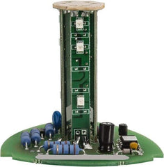 Edwards Signaling - LED Lamp, Blue, Flashing, Stackable Tower Light Module - 24 VDC, 0.06 Amp, IP54, IP65 Ingress Rating, 3R, 4X NEMA Rated, Panel Mount, Pipe Mount - Caliber Tooling