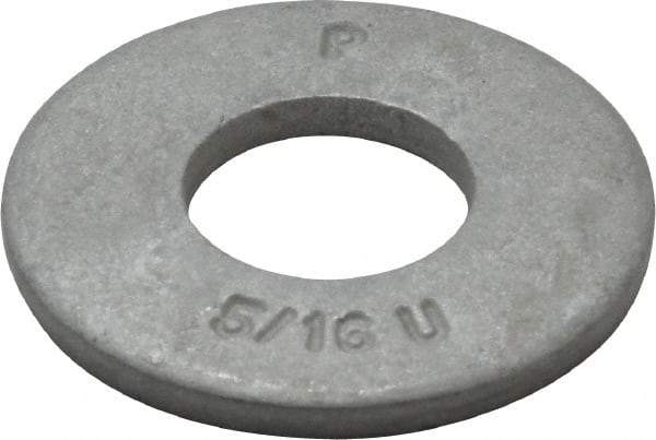 Armor Coat - 5/16" Screw, Grade 8 Alloy Steel USS Flat Washer - 3/8" ID x 7/8" OD, 0.094" Thick - Caliber Tooling