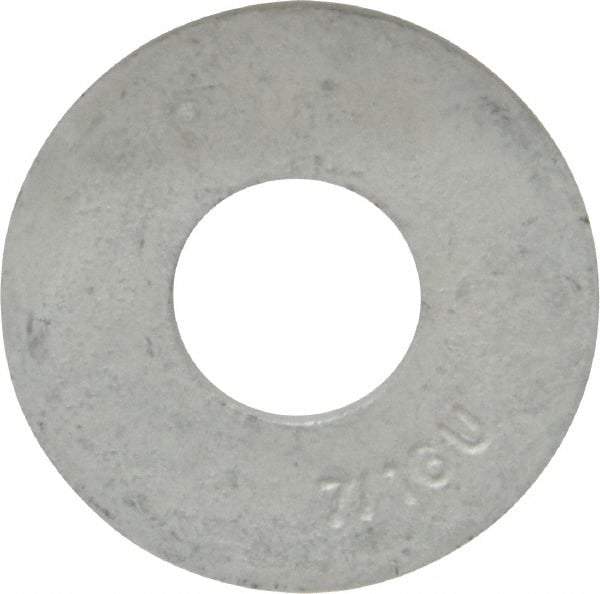 Armor Coat - 7/16" Screw, Grade 8 Alloy Steel USS Flat Washer - 1/2" ID x 1-1/4" OD, 0.094" Thick - Caliber Tooling