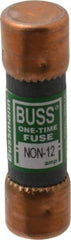 Cooper Bussmann - 125 VDC, 250 VAC, 12 Amp, Fast-Acting General Purpose Fuse - Fuse Holder Mount, 50.8mm OAL, 50 at AC/DC kA Rating, 9/16" Diam - Caliber Tooling