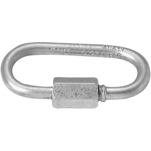 Campbell - 2-9/32" Long Quick Link - Stainless Steel with 19/64" Snap Opening - Caliber Tooling