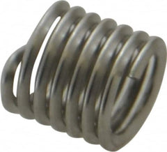 Recoil - 5/16-18 UNC, 0.469" OAL, Free Running Helical Insert - 6-5/8 Free Coils, Tanged, Stainless Steel, 1-1/2D Insert Length - Caliber Tooling