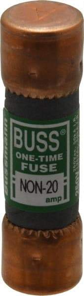 Cooper Bussmann - 125 VDC, 250 VAC, 20 Amp, Fast-Acting General Purpose Fuse - Fuse Holder Mount, 50.8mm OAL, 50 at AC/DC kA Rating, 9/16" Diam - Caliber Tooling