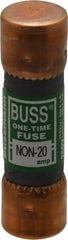 Cooper Bussmann - 125 VDC, 250 VAC, 20 Amp, Fast-Acting General Purpose Fuse - Fuse Holder Mount, 50.8mm OAL, 50 at AC/DC kA Rating, 9/16" Diam - Caliber Tooling