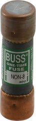 Cooper Bussmann - 125 VDC, 250 VAC, 8 Amp, Fast-Acting General Purpose Fuse - Fuse Holder Mount, 50.8mm OAL, 50 at AC/DC kA Rating, 9/16" Diam - Caliber Tooling