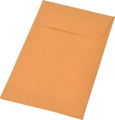 Quality Park - 4-1/4" Long x 2-1/2" Wide Gummed Flap Kraft Coin Envelope - 20 Lb Paper Weight - Caliber Tooling