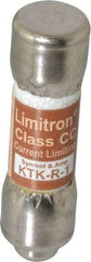 Cooper Bussmann - 600 VAC, 1 Amp, Fast-Acting General Purpose Fuse - Fuse Holder Mount, 1-1/2" OAL, 200 at AC (RMS) kA Rating, 13/32" Diam - Caliber Tooling