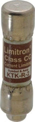 Cooper Bussmann - 600 VAC, 2 Amp, Fast-Acting General Purpose Fuse - Fuse Holder Mount, 1-1/2" OAL, 200 at AC (RMS) kA Rating, 13/32" Diam - Caliber Tooling