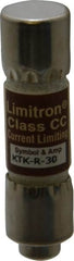 Cooper Bussmann - 600 VAC, 30 Amp, Fast-Acting General Purpose Fuse - Fuse Holder Mount, 1-1/2" OAL, 200 at AC (RMS) kA Rating, 13/32" Diam - Caliber Tooling