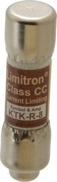 Cooper Bussmann - 600 VAC, 8 Amp, Fast-Acting General Purpose Fuse - Fuse Holder Mount, 1-1/2" OAL, 200 at AC (RMS) kA Rating, 13/32" Diam - Caliber Tooling