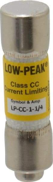 Cooper Bussmann - 300 VDC, 600 VAC, 1.25 Amp, Time Delay General Purpose Fuse - Fuse Holder Mount, 1-1/2" OAL, 20 at DC, 200 at AC (RMS) kA Rating, 13/32" Diam - Caliber Tooling