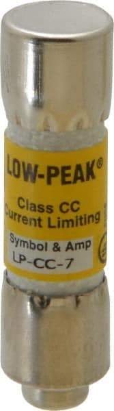 Cooper Bussmann - 150 VDC, 600 VAC, 7 Amp, Time Delay General Purpose Fuse - Fuse Holder Mount, 1-1/2" OAL, 20 at DC, 200 at AC (RMS) kA Rating, 13/32" Diam - Caliber Tooling