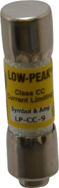 Cooper Bussmann - 150 VDC, 600 VAC, 9 Amp, Time Delay General Purpose Fuse - Fuse Holder Mount, 1-1/2" OAL, 20 at DC, 200 at AC (RMS) kA Rating, 13/32" Diam - Caliber Tooling